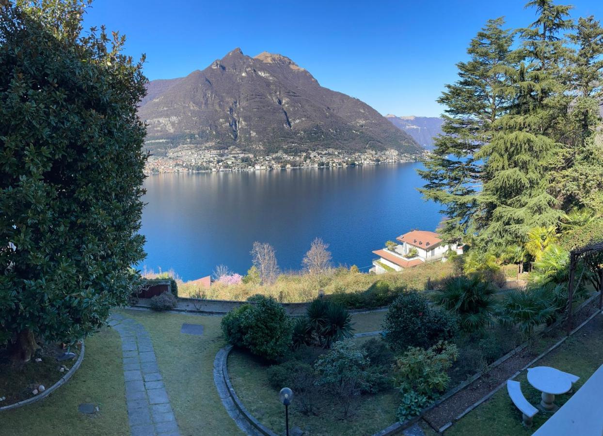 Lake Como Villa Ines Junior Apartment Faggeto Lario Exteriér fotografie
