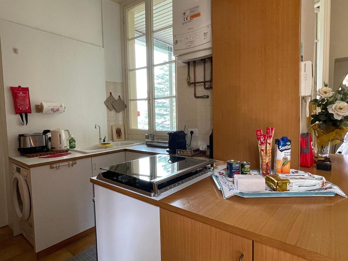 Lake Como Villa Ines Junior Apartment Faggeto Lario Exteriér fotografie
