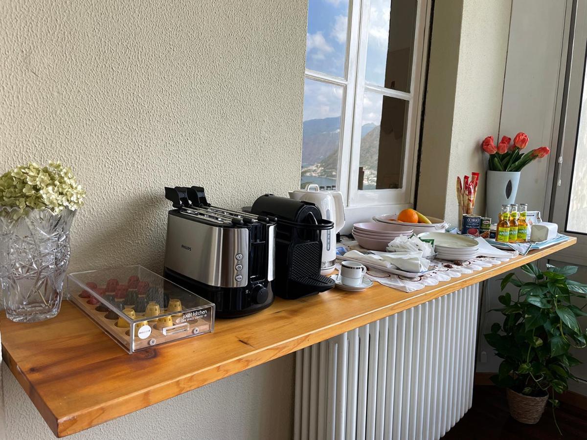 Lake Como Villa Ines Junior Apartment Faggeto Lario Exteriér fotografie