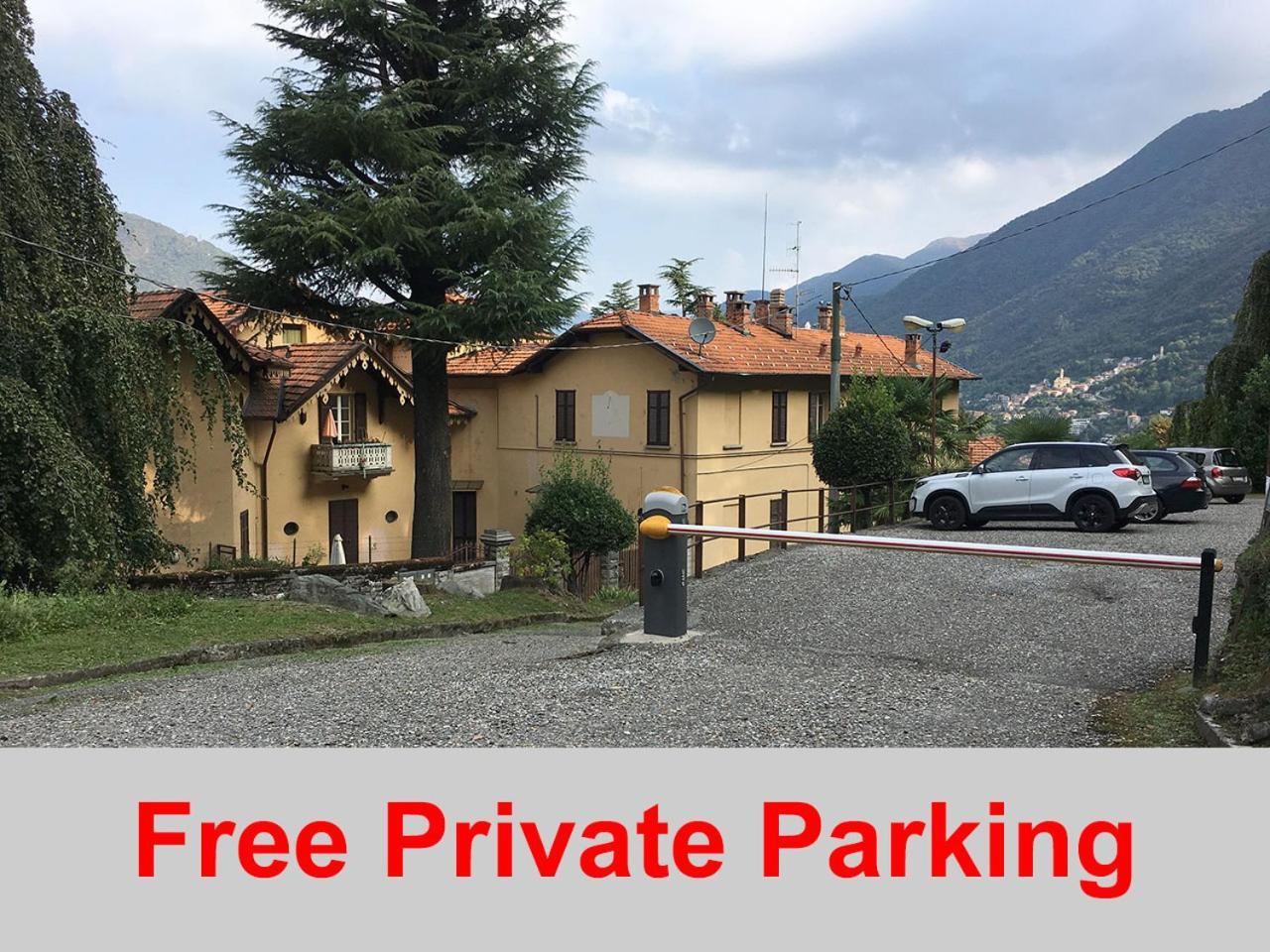 Lake Como Villa Ines Junior Apartment Faggeto Lario Exteriér fotografie