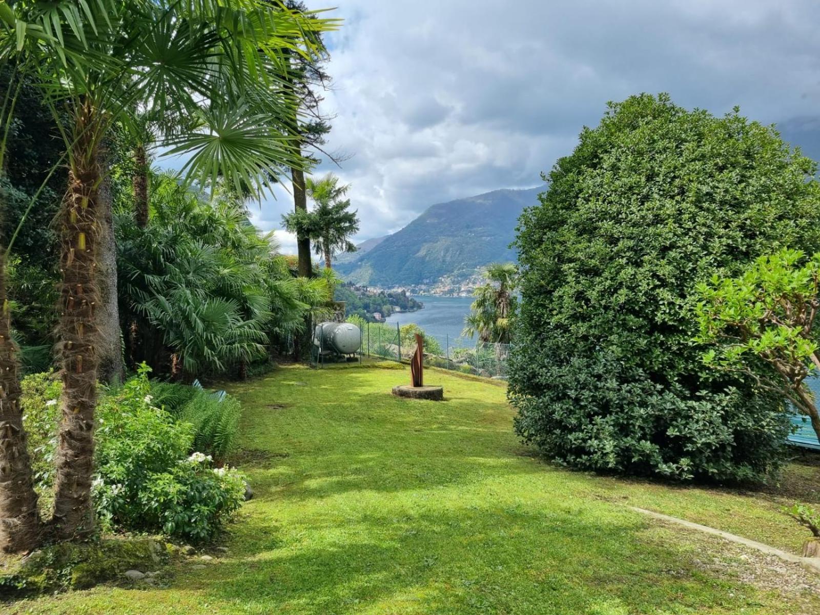 Lake Como Villa Ines Junior Apartment Faggeto Lario Exteriér fotografie